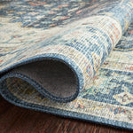 Loloi Skye Ocean / Multi Oval Rug RUGS - synthetic Loloi