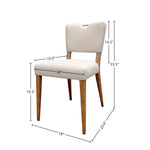 Luellia Dining Chair - set of 2 FURNITURE - dining chairs LH IMPORTS