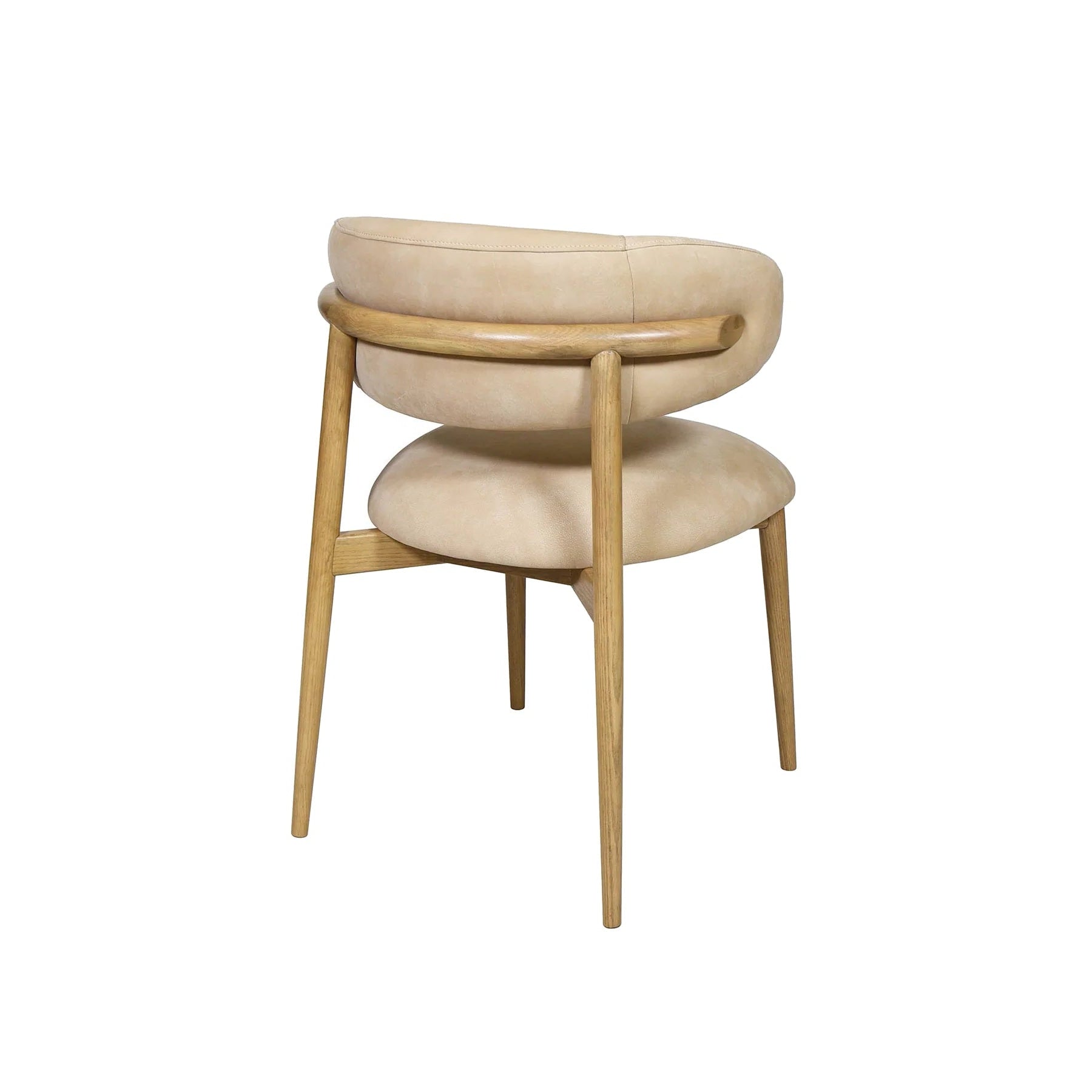 Mila Leather Dining Chair - set of 2 10 - a - FURNITURE - dining chair LH IMPORTS