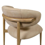 Mila Leather Dining Chair - set of 2 10 - a - FURNITURE - dining chair LH IMPORTS