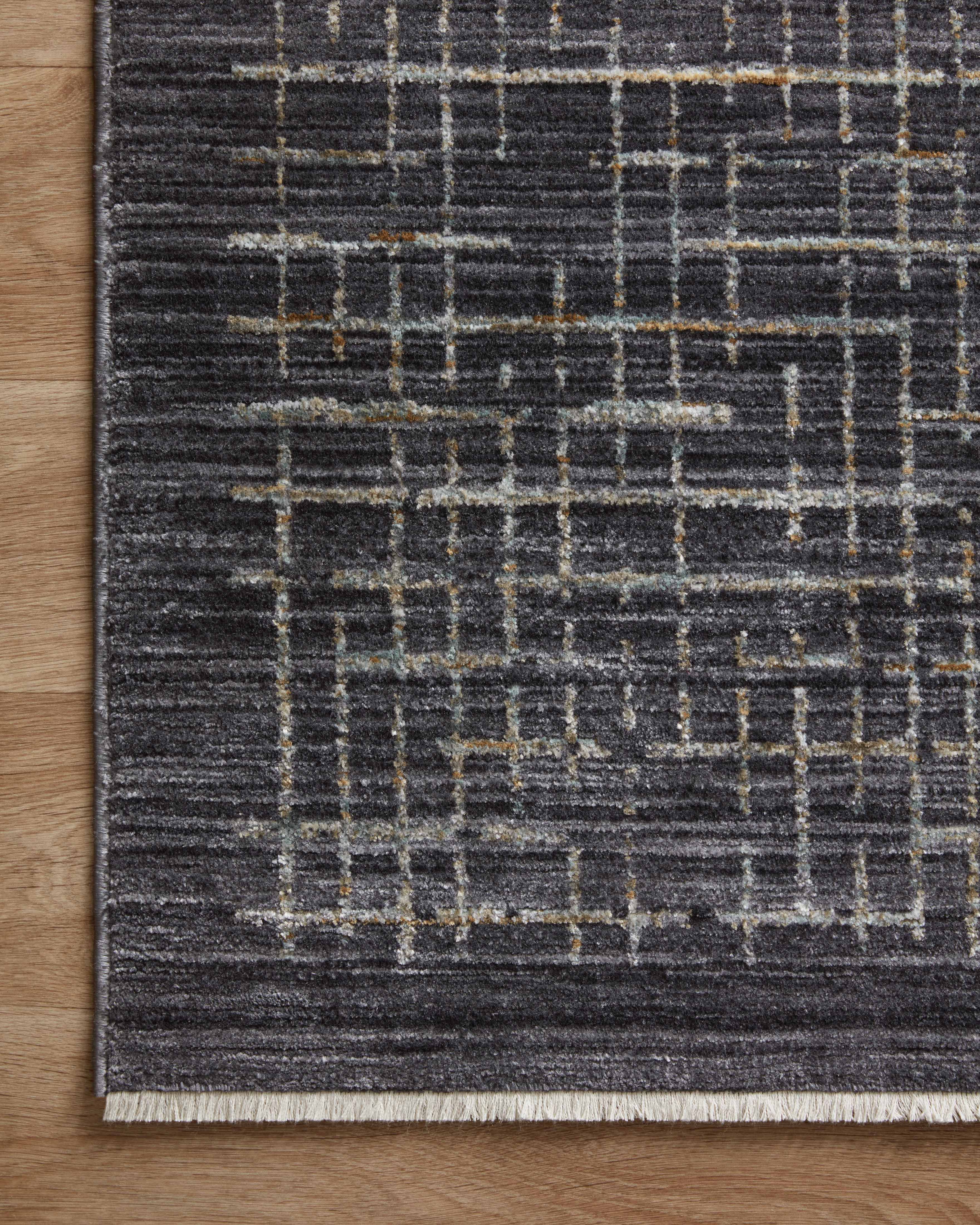 Loloi Soho Onyx / Silver Rug RUGS - synthetic Loloi
