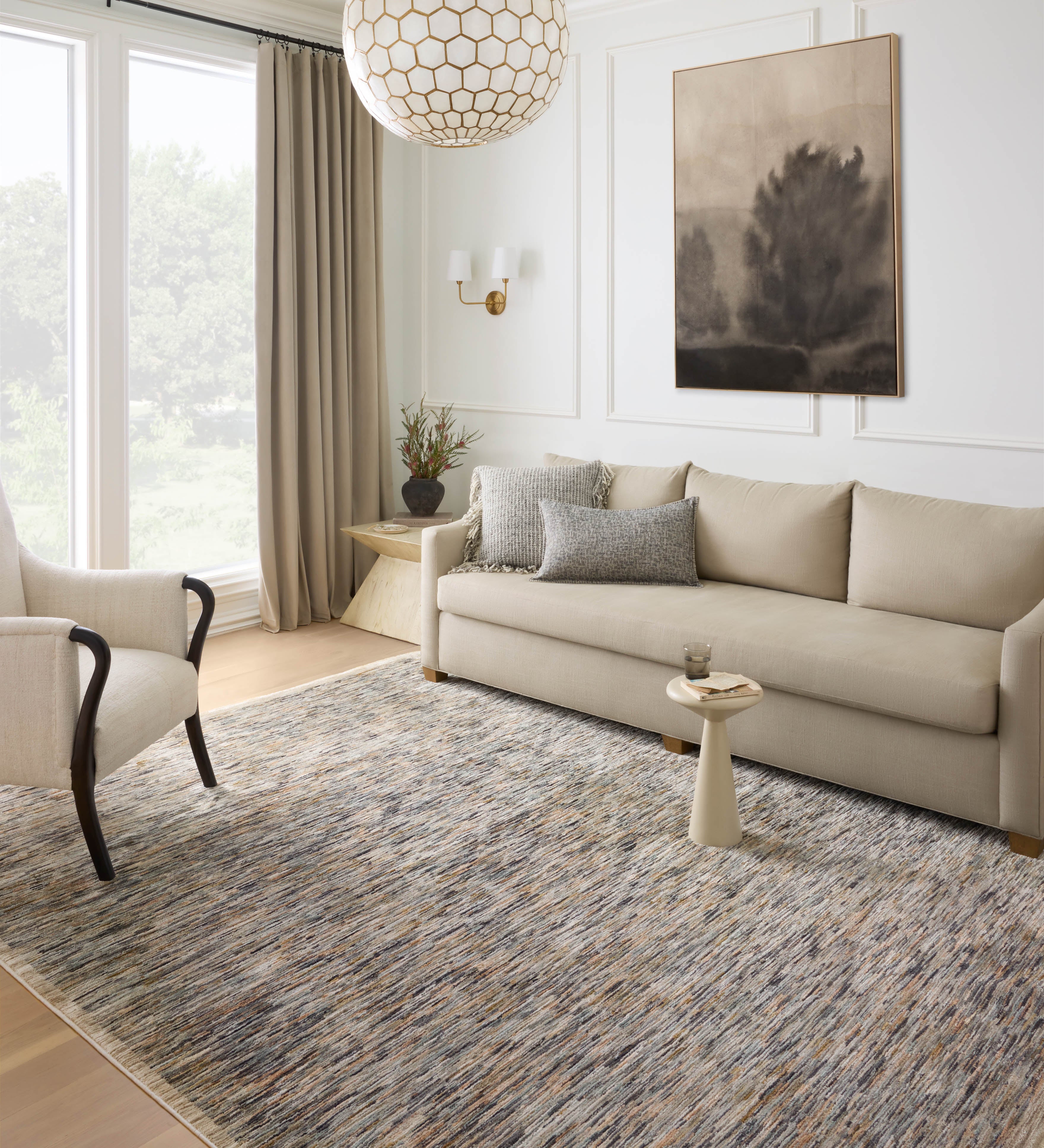 Loloi Soho Multi / Sand Rug RUGS - synthetic Loloi