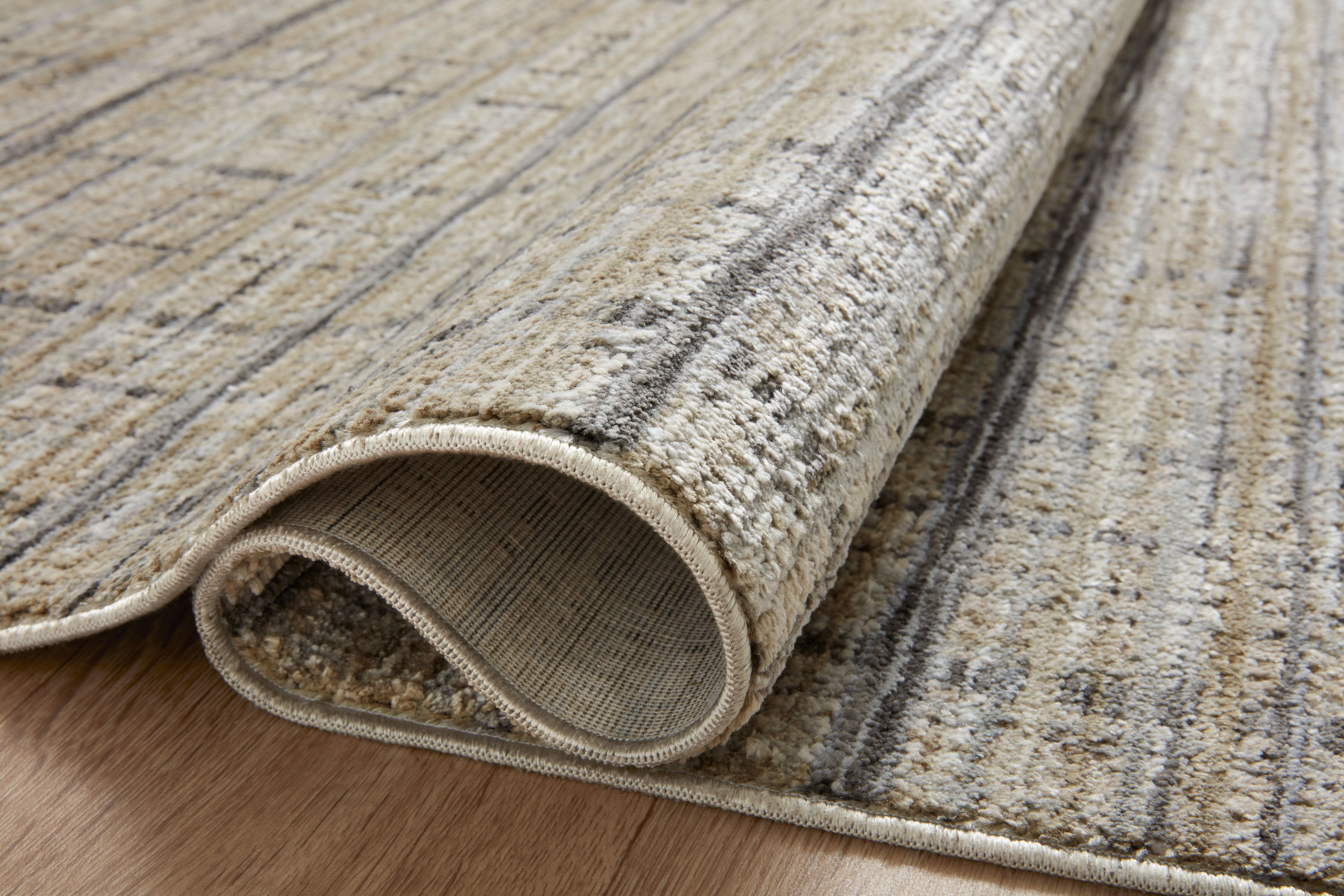 Loloi Soho Pebble / Charcoal Rug RUGS - synthetic Loloi