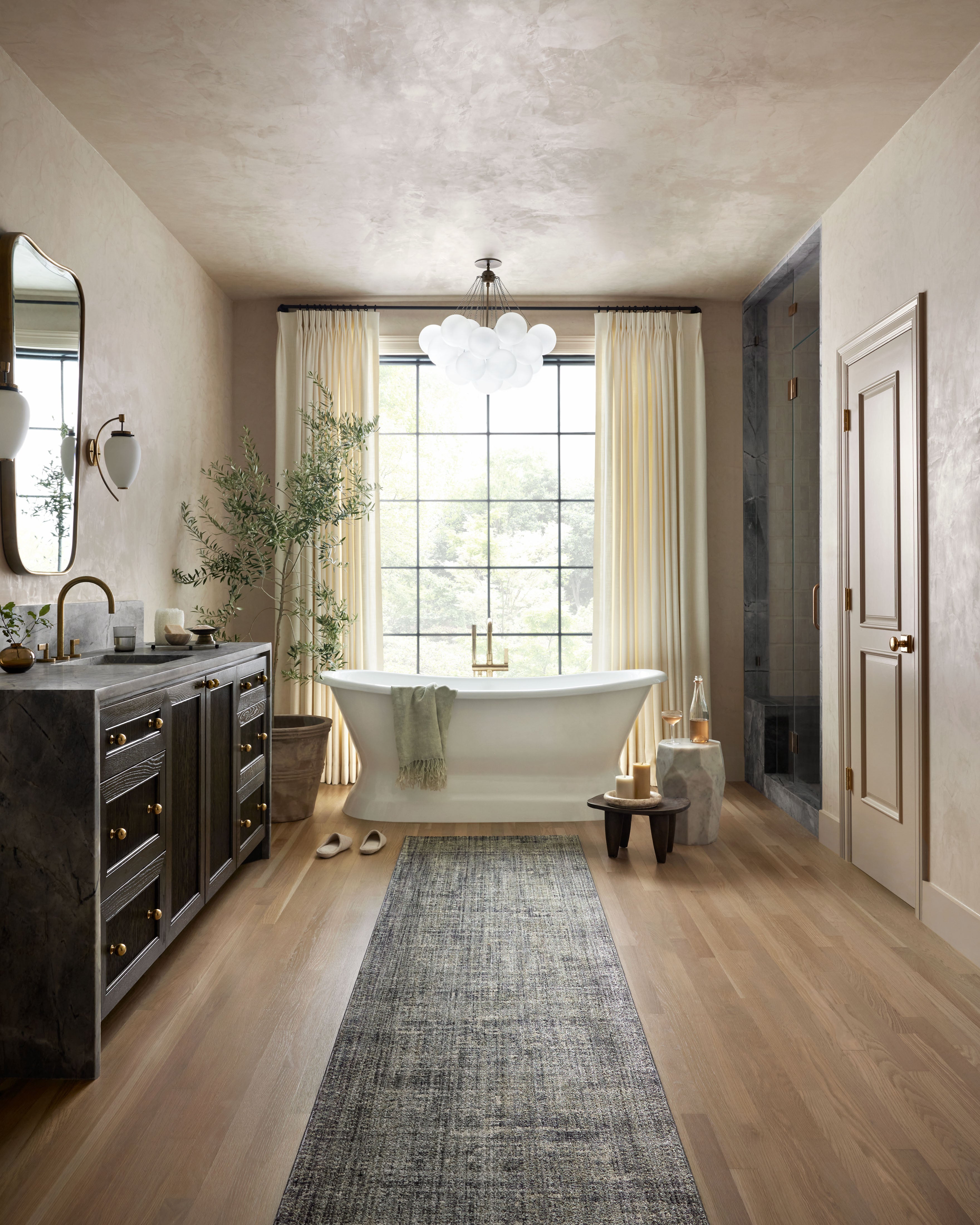 Loloi Soho Multi / Slate Rug RUGS - synthetic Loloi