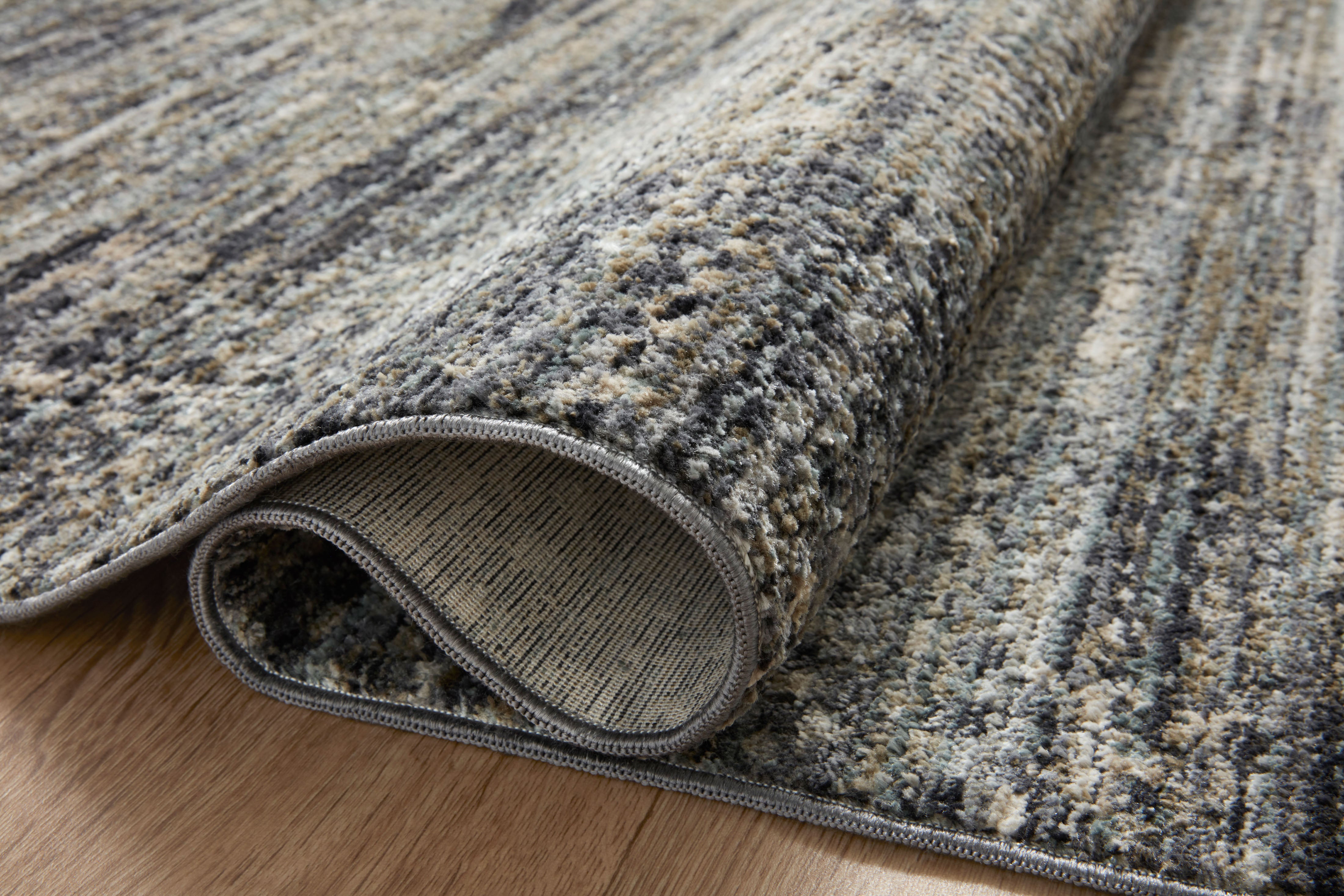 Loloi Soho Multi / Slate Rug RUGS - synthetic Loloi