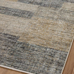 Loloi Soho Grey / Gold Rug RUGS - synthetic Loloi