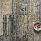 Loloi Soho Grey / Gold Rug RUGS - synthetic Loloi
