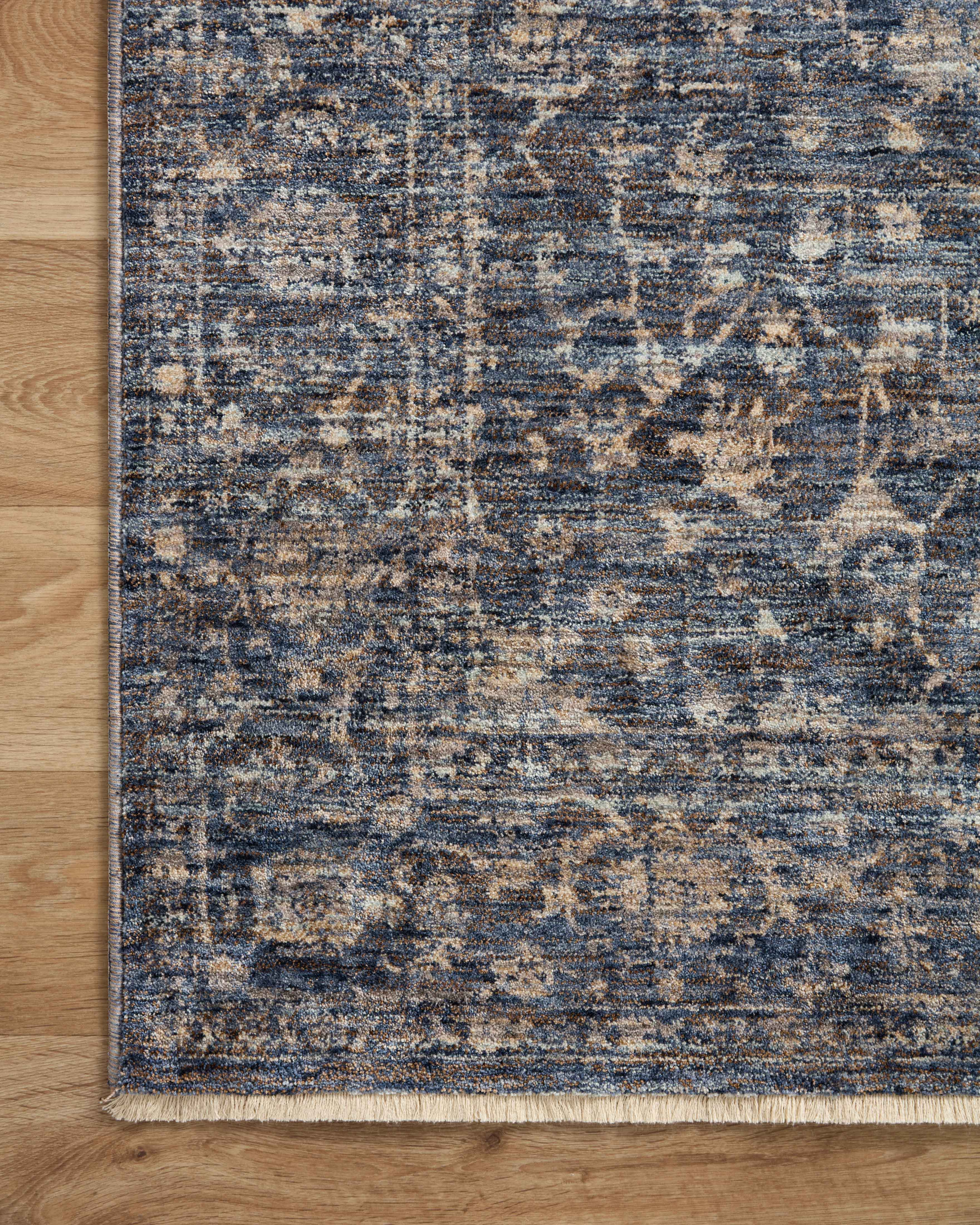 Loloi Sorrento Midnight / Natural Rug RUGS - synthetic Loloi