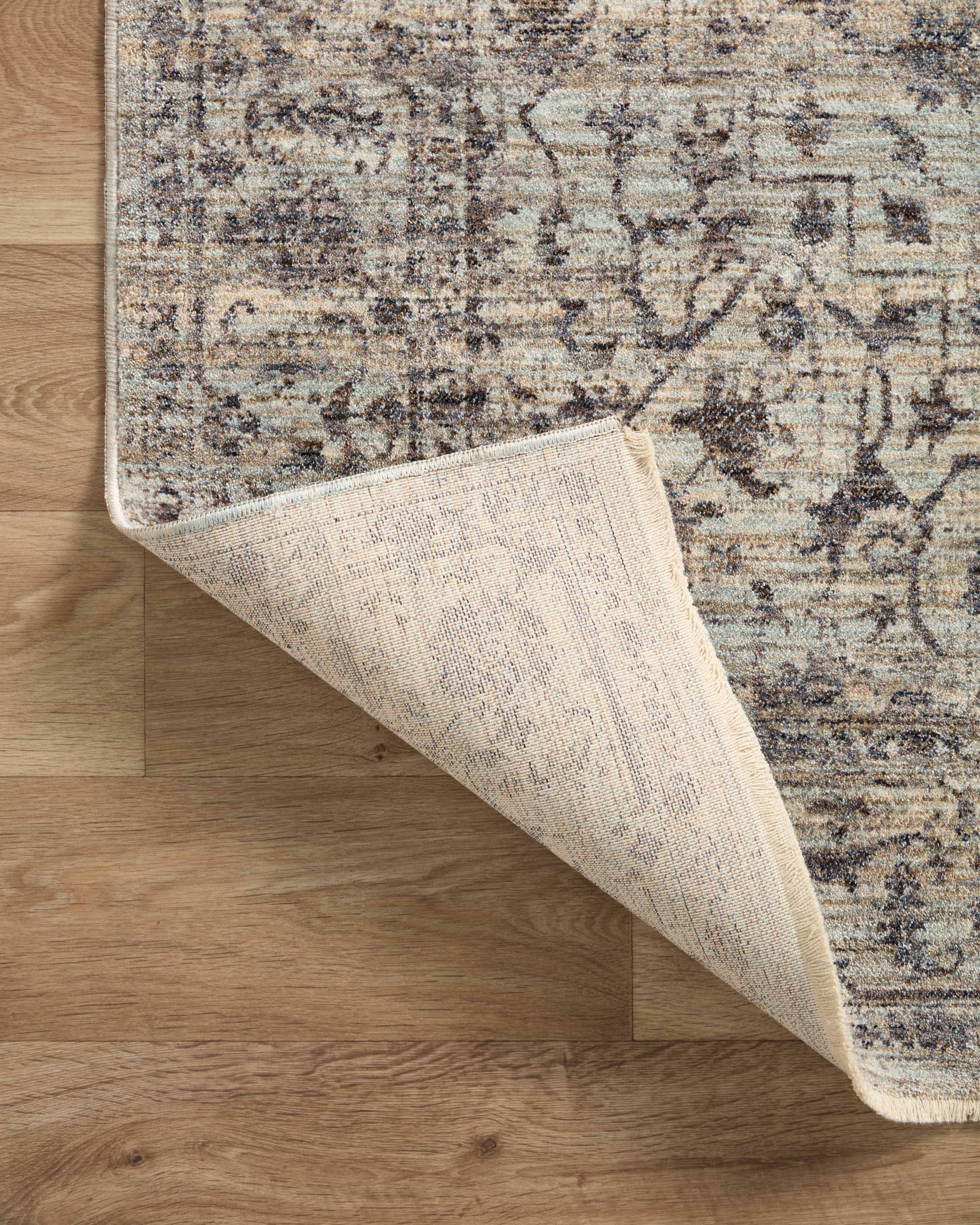Loloi Sorrento Mist / Charcoal Rug RUGS - synthetic Loloi