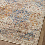 Loloi Sorrento Ivory / Multi Rug RUGS - synthetic Loloi