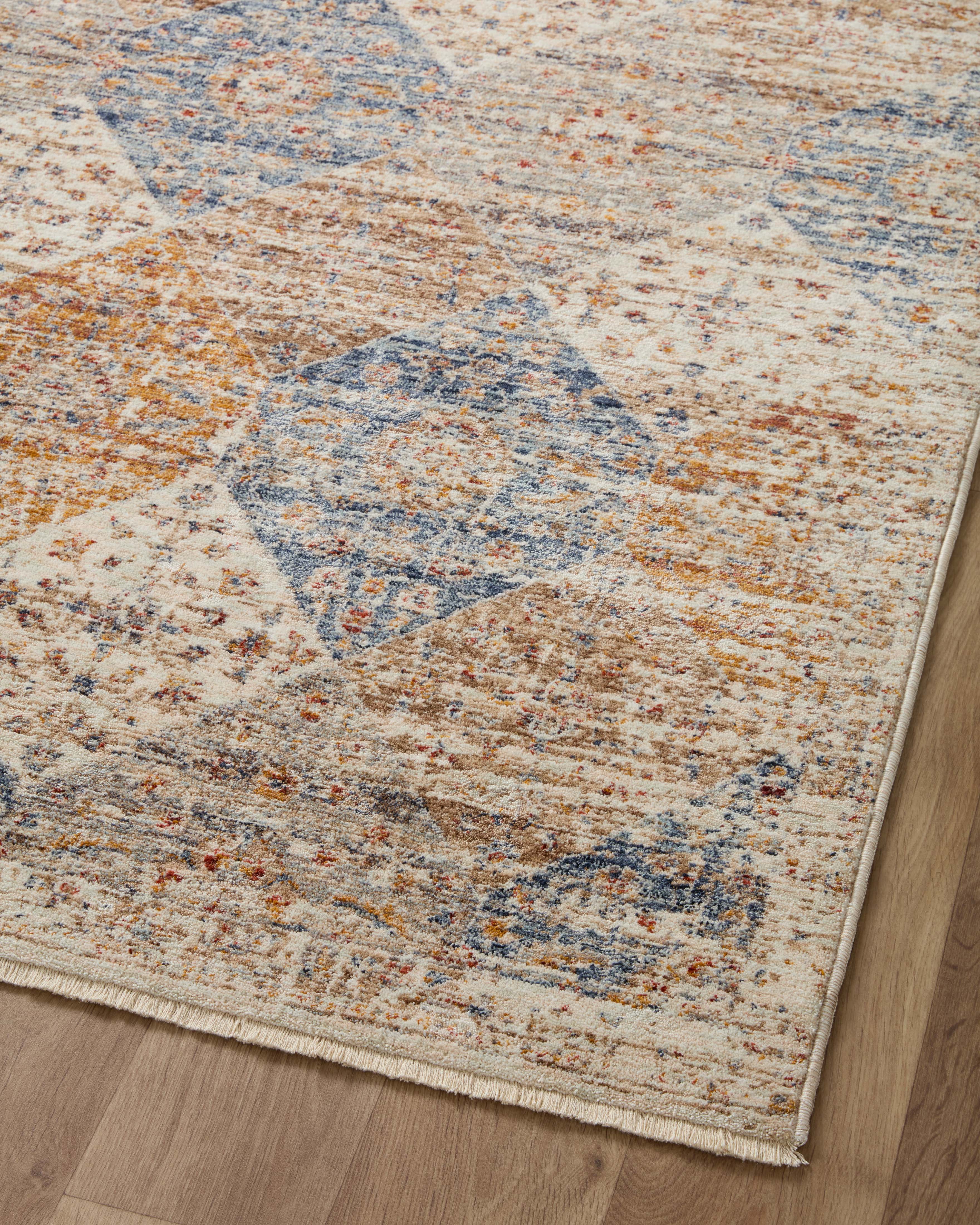 Loloi Sorrento Ivory / Multi Rug RUGS - synthetic Loloi