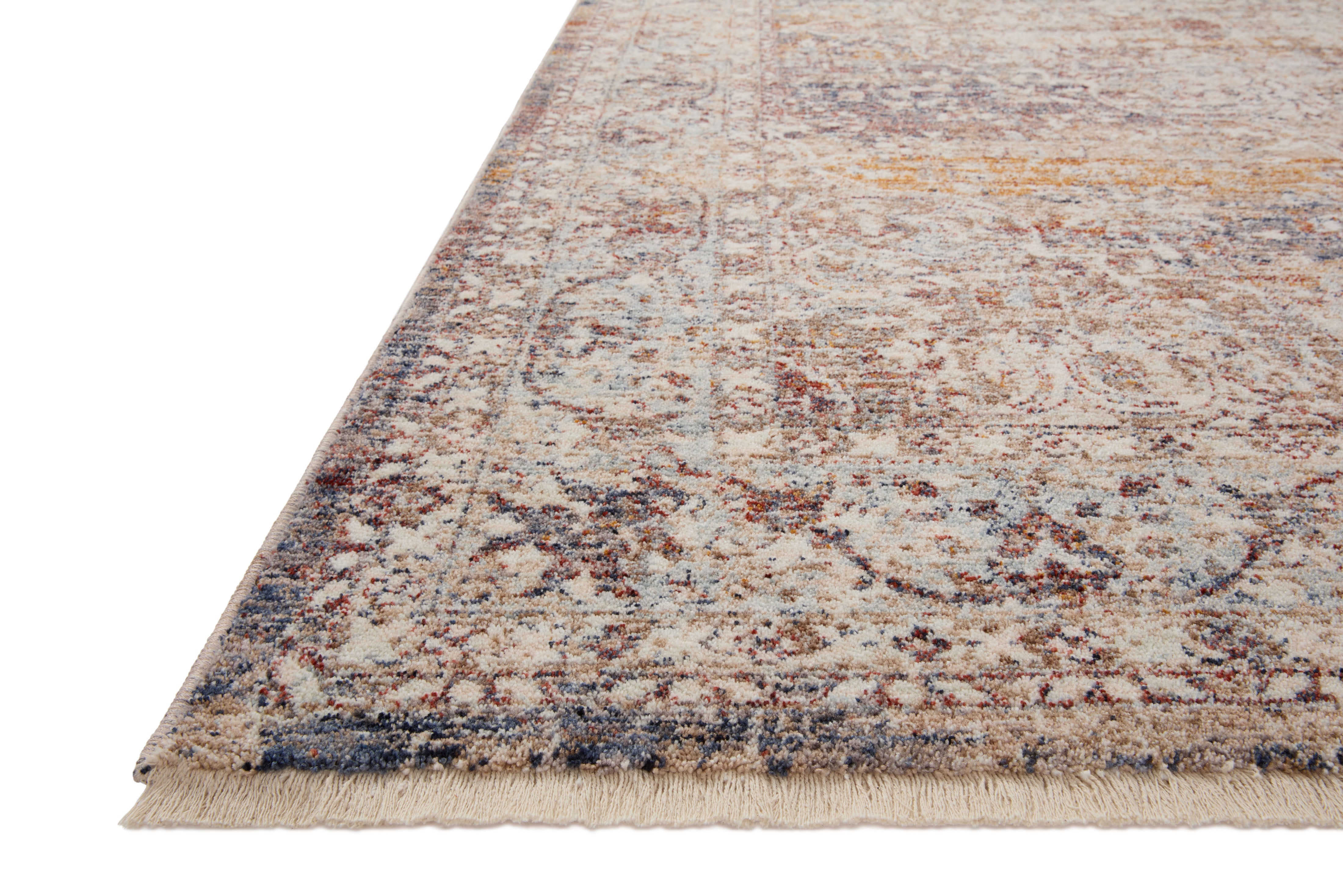 Loloi Sorrento Natural / Multi Rug RUGS - synthetic Loloi