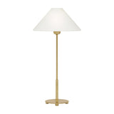 Hackney Table Lamp LIGHTING - table lamp Visual Comfort Hand-Rubbed Antique Brass