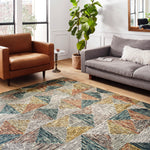 Loloi Spectrum Lagoon / Spice Rug RUGS - wool Loloi