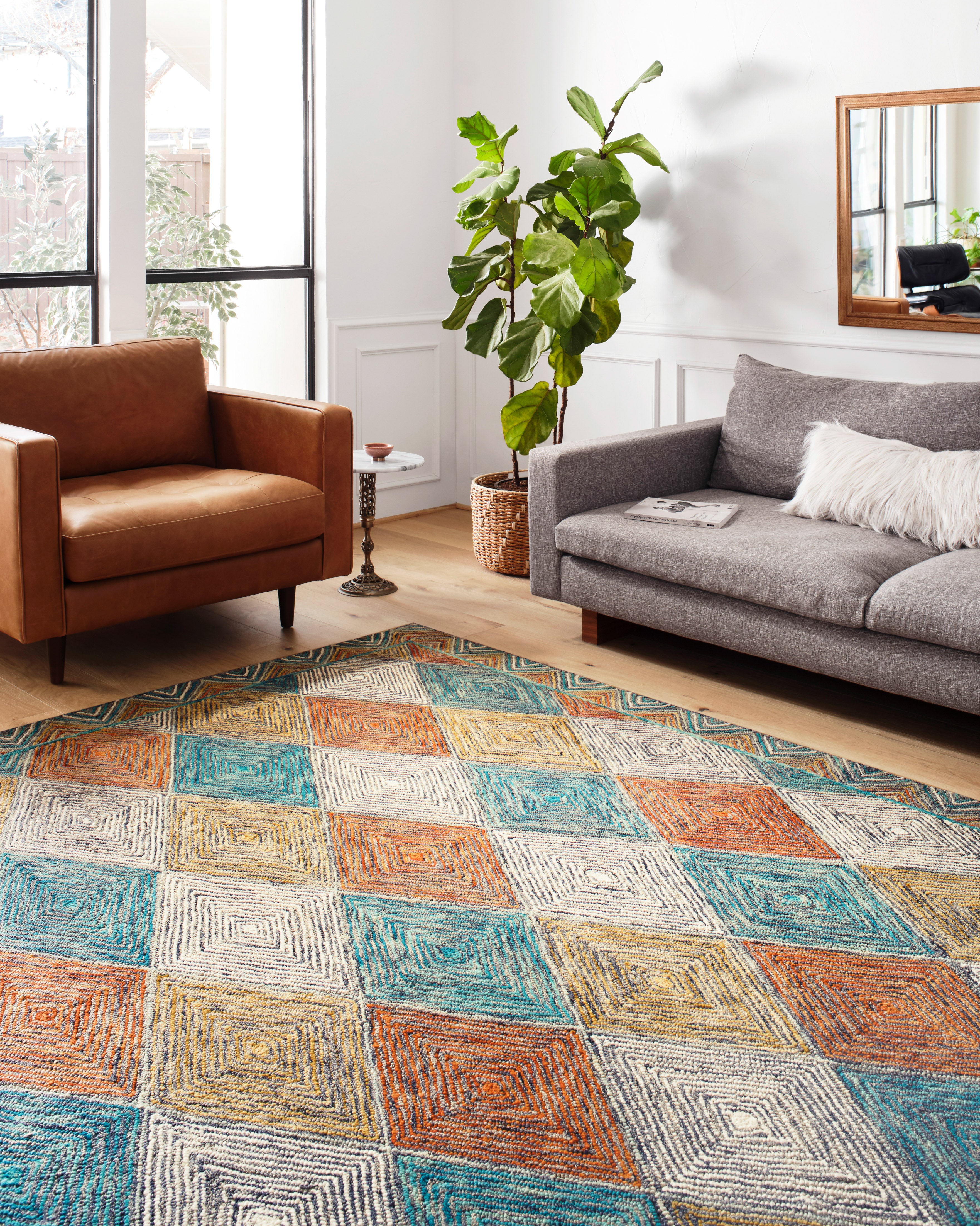 Loloi Spectrum Sunset / Ocean Rug RUGS - wool Loloi