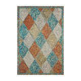 Loloi Spectrum Sunset / Ocean Rug RUGS - wool Loloi 18" x 18"