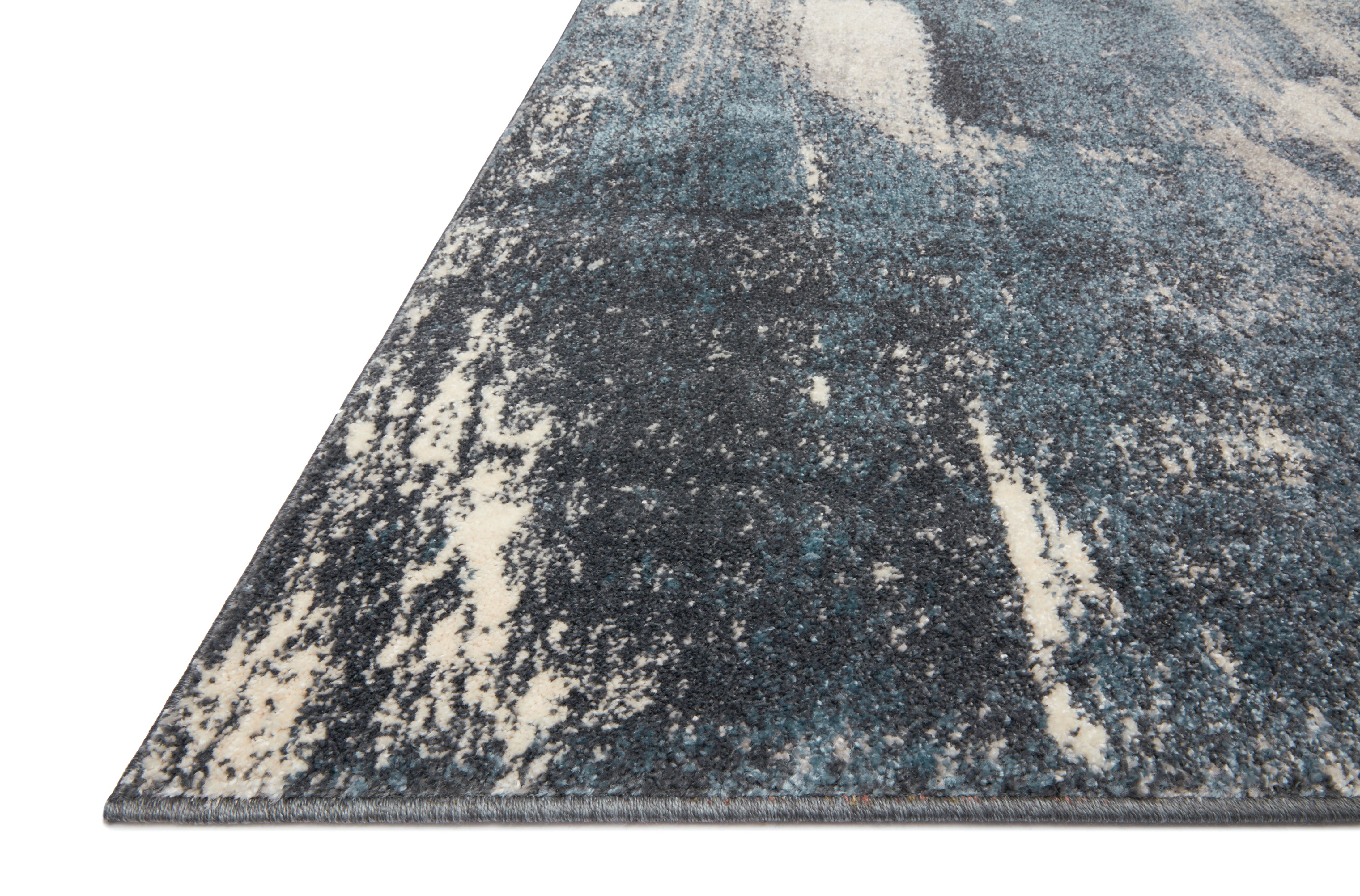 Loloi Spirit Indigo / Ivory Rug Loloi