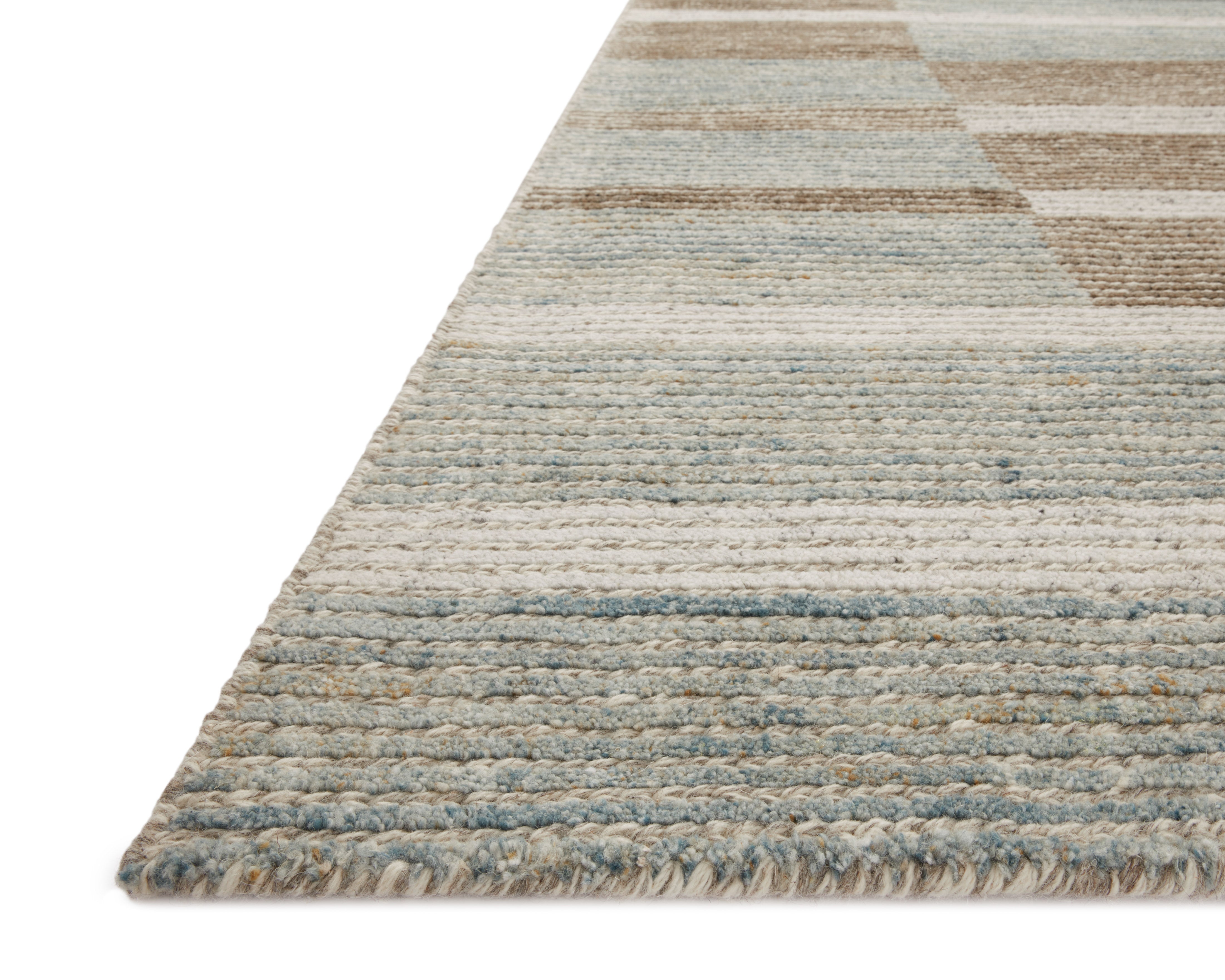 Loloi Stiles Tobacco / Lagoon Runner Rug RUGS - wool Loloi