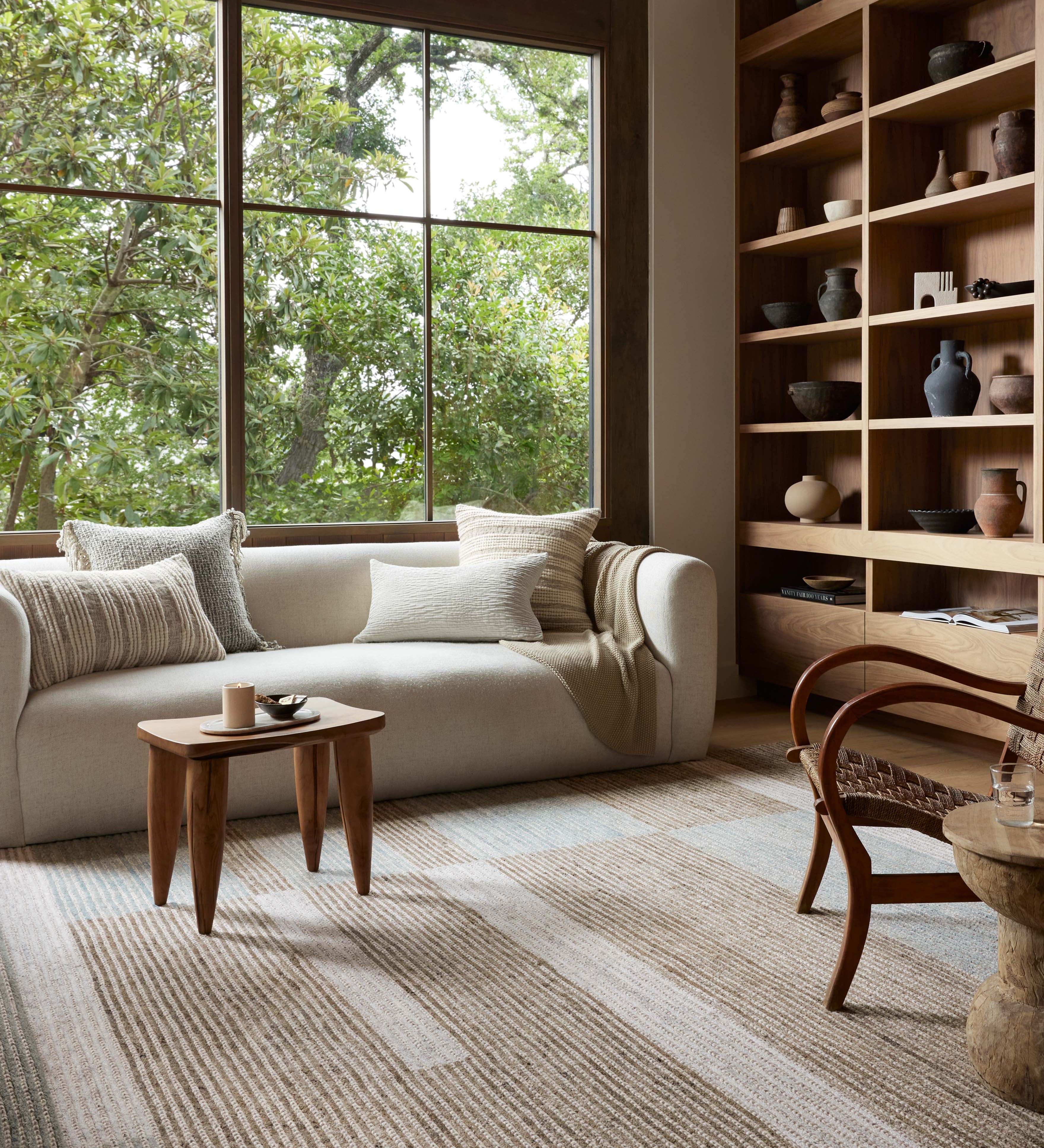 Loloi Stiles Tobacco / Lagoon Rug