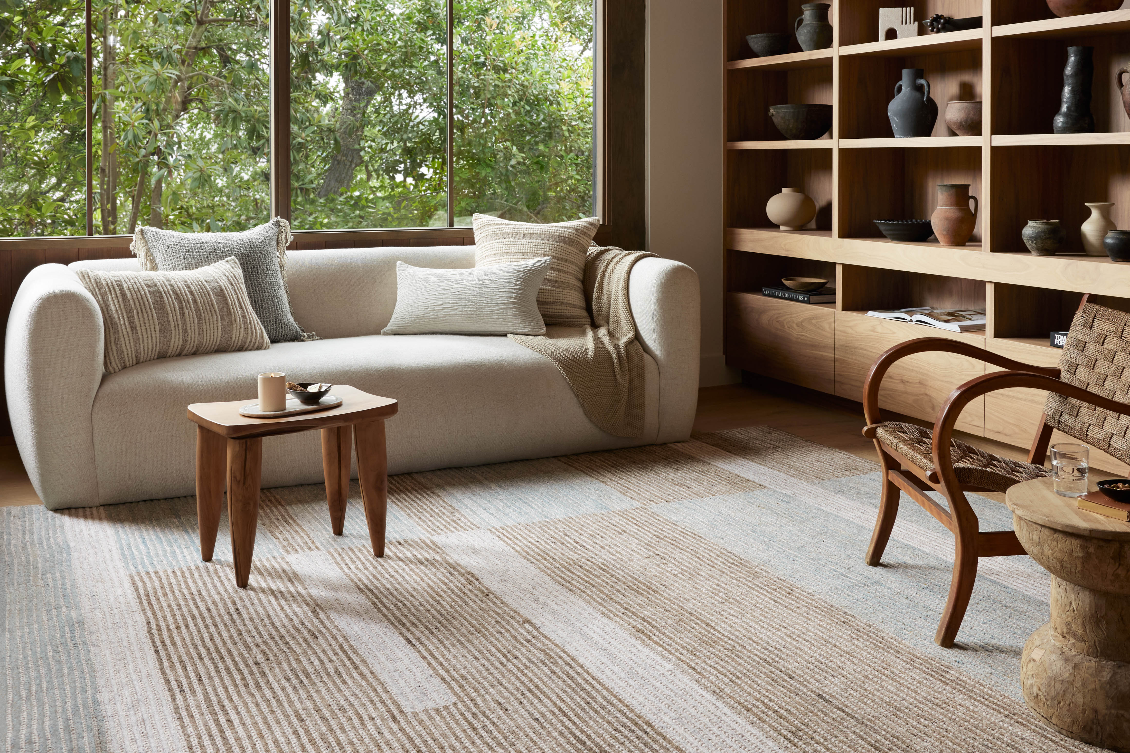 Loloi Stiles Tobacco / Lagoon Rug 0-rugs-wool Loloi
