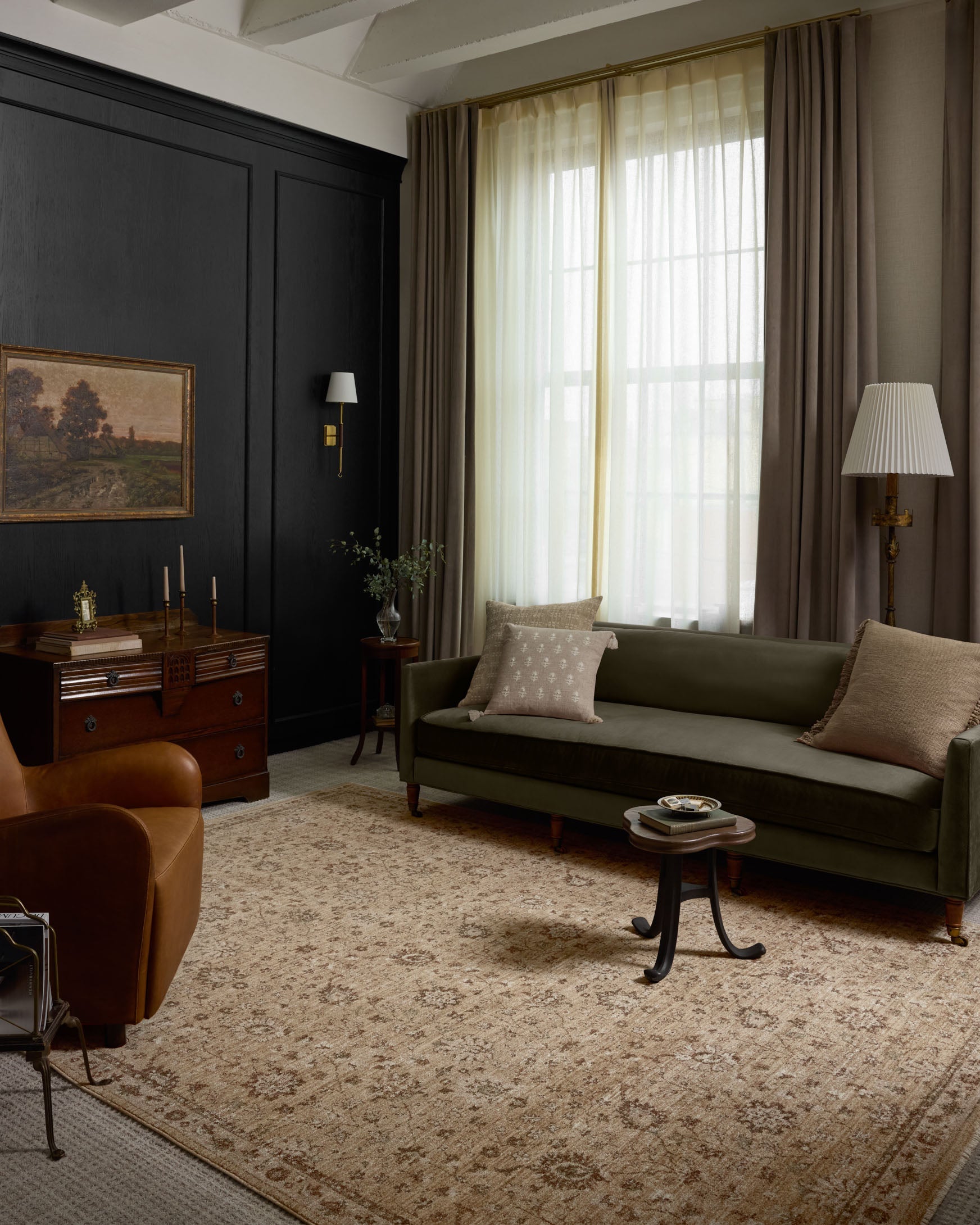 Magnolia Home x Loloi Storrie Wheat / Earth Rug - Rug & Weave
