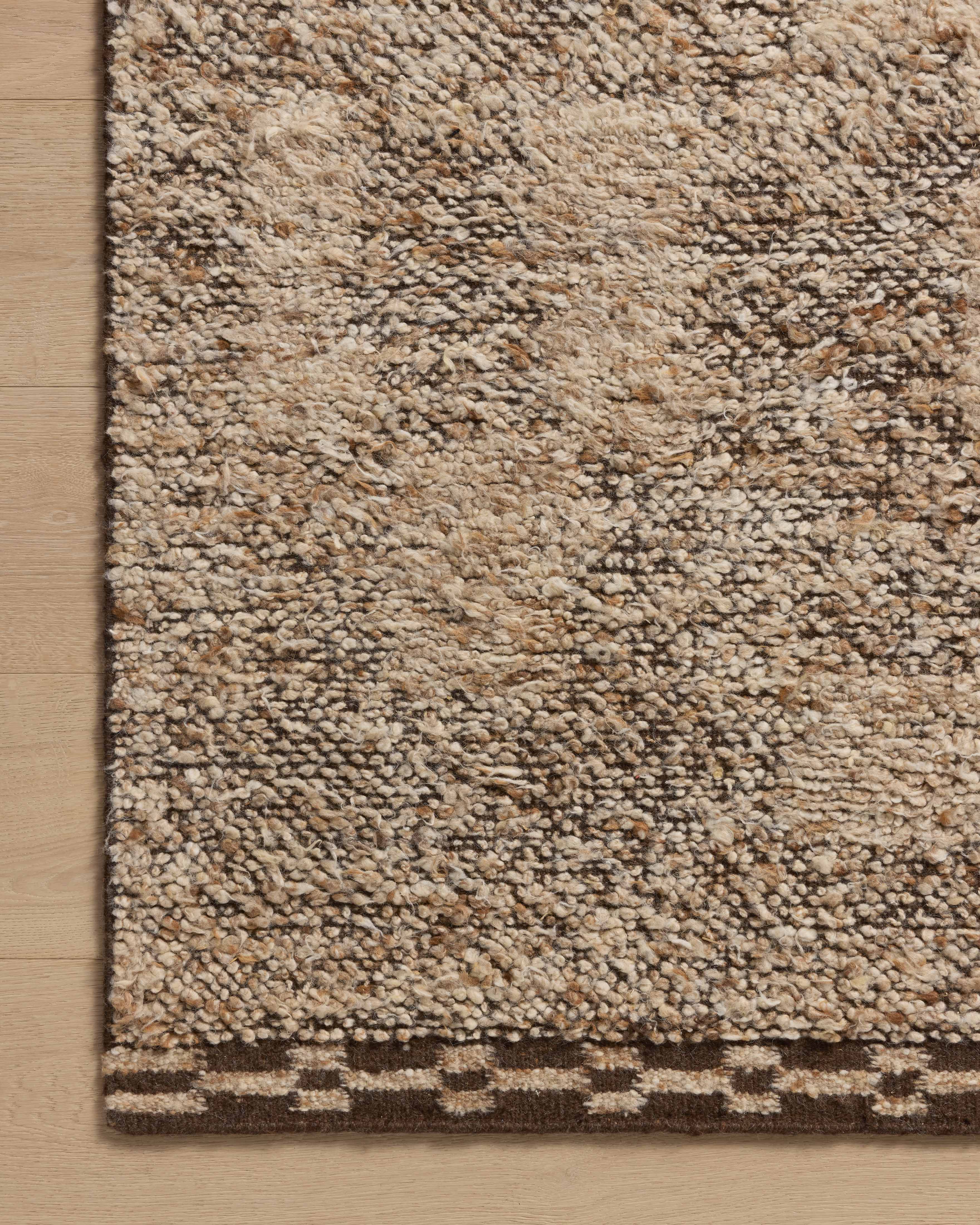 Amber Lewis x Loloi Suki Natural / Bark Rug RUGS - wool Loloi