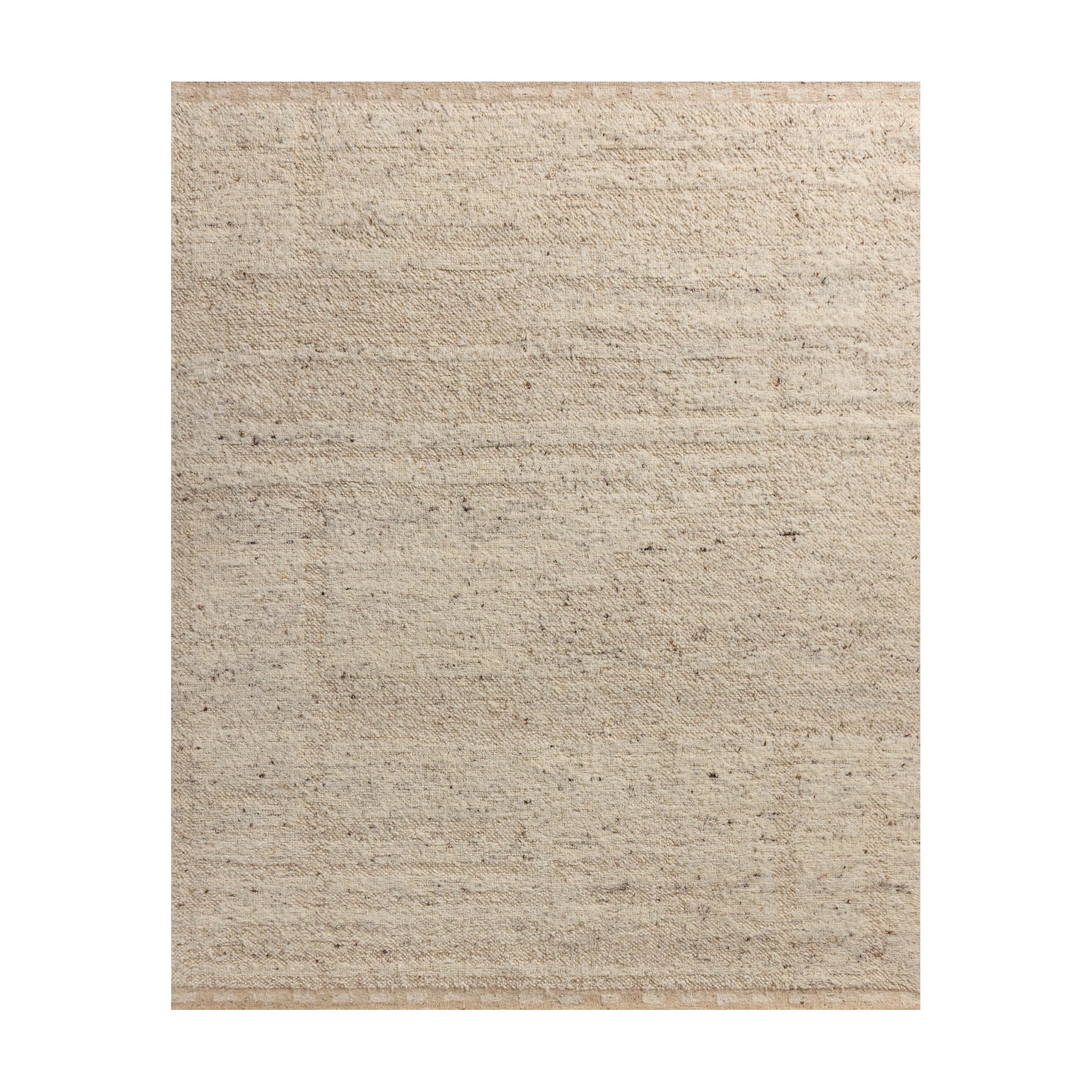 Amber Lewis x Loloi Suki Sand / Ivory Rug RUGS - wool Loloi 18" x 18"