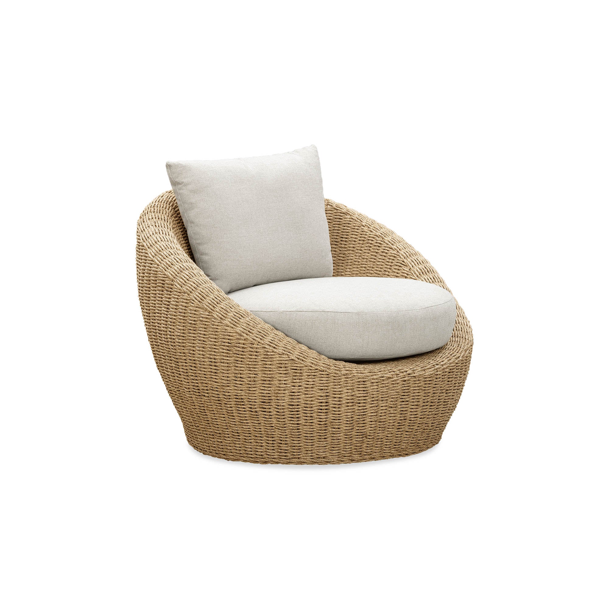 Serene Outdoor Round Club Chair