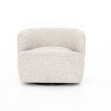 Miles Swivel Chair - Dove - Rug & Weave