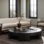 Shauna Coffee Table 4 - a - FURNITURE - Coffee Table - Round Four Hands