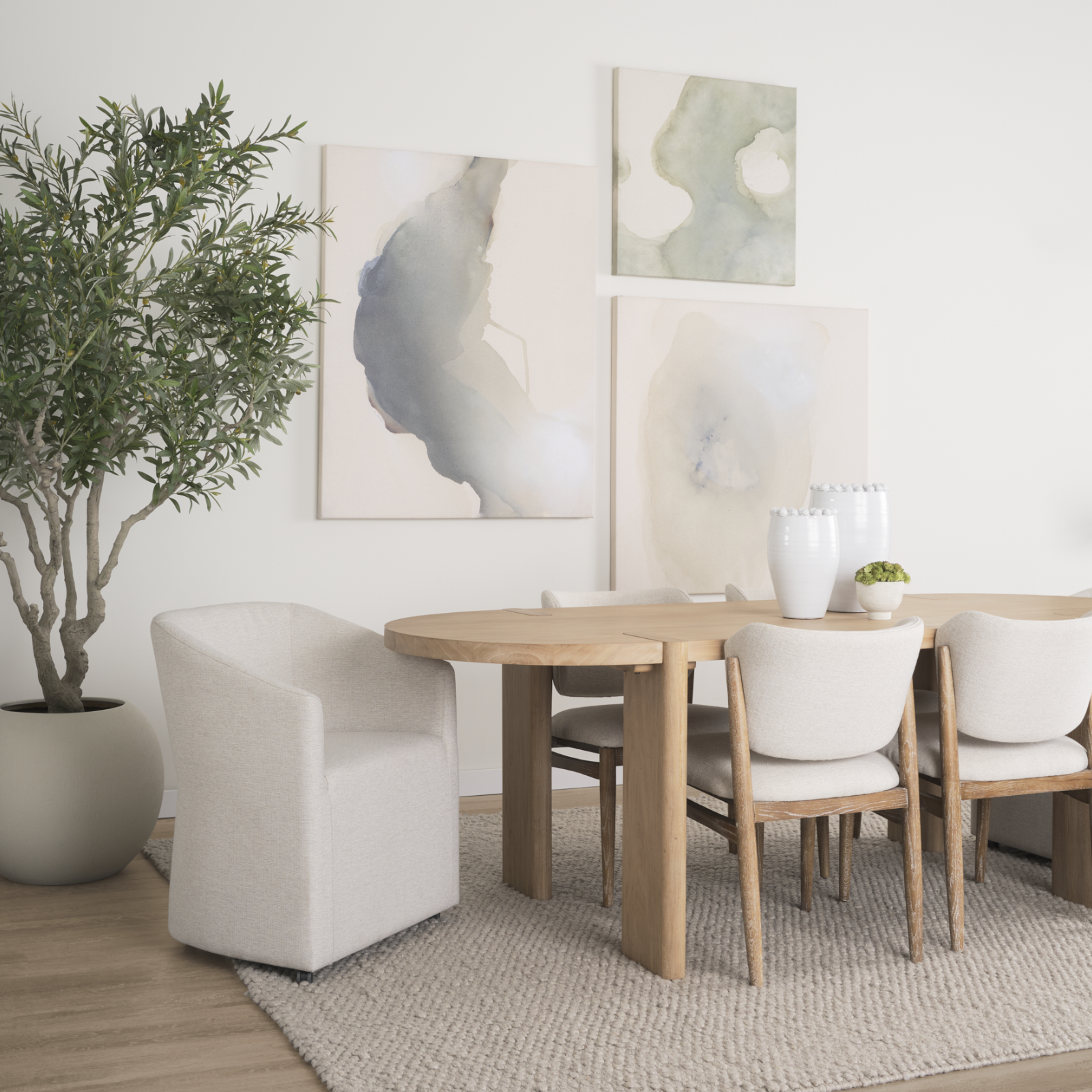 Solange Dining Table 9 - a - FURNITURE - dining tables Mercana