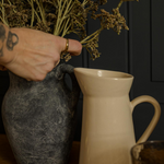Ceramic Ivory Pitcher pitcher Civil Alchemy (Faire)