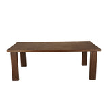 Malena Outdoor Dining Table FURNITURE - dining tables Moe's Furniture Brown