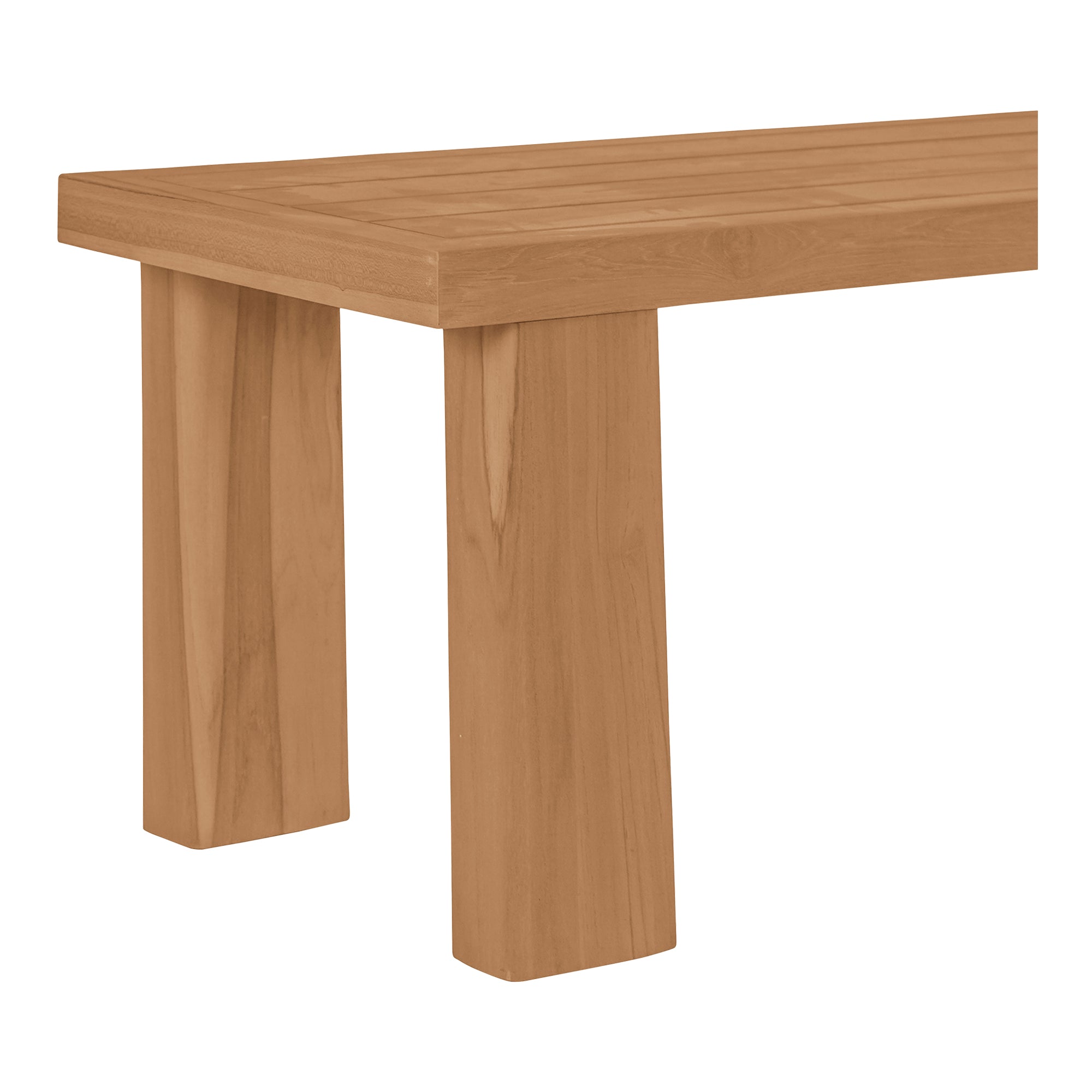 Malena Outdoor Dining Bench Furniture - dining benches Moe's Furniture