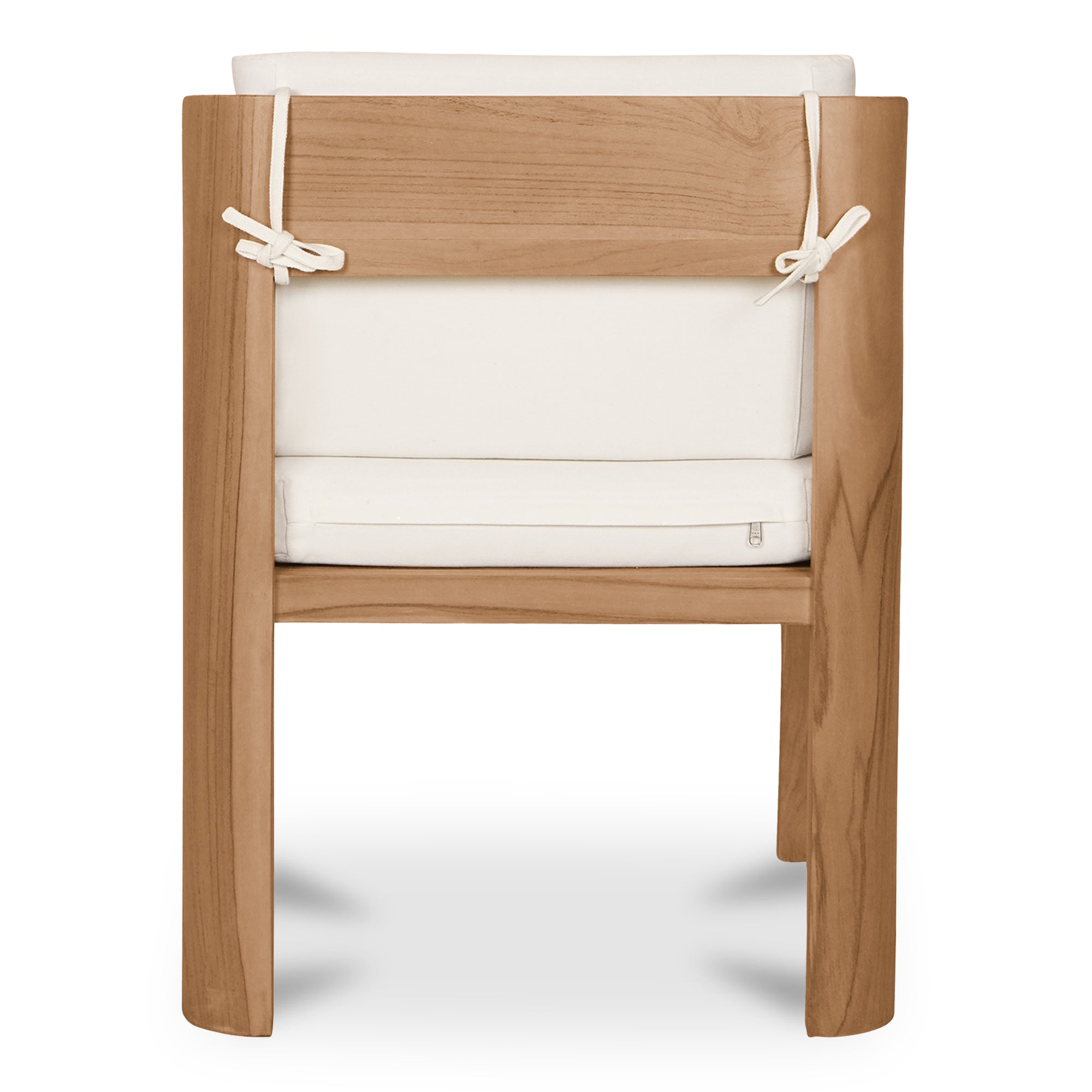 Nestor Outdoor Dining Chair White Furniture - outdoor dining table Moe's Furniture