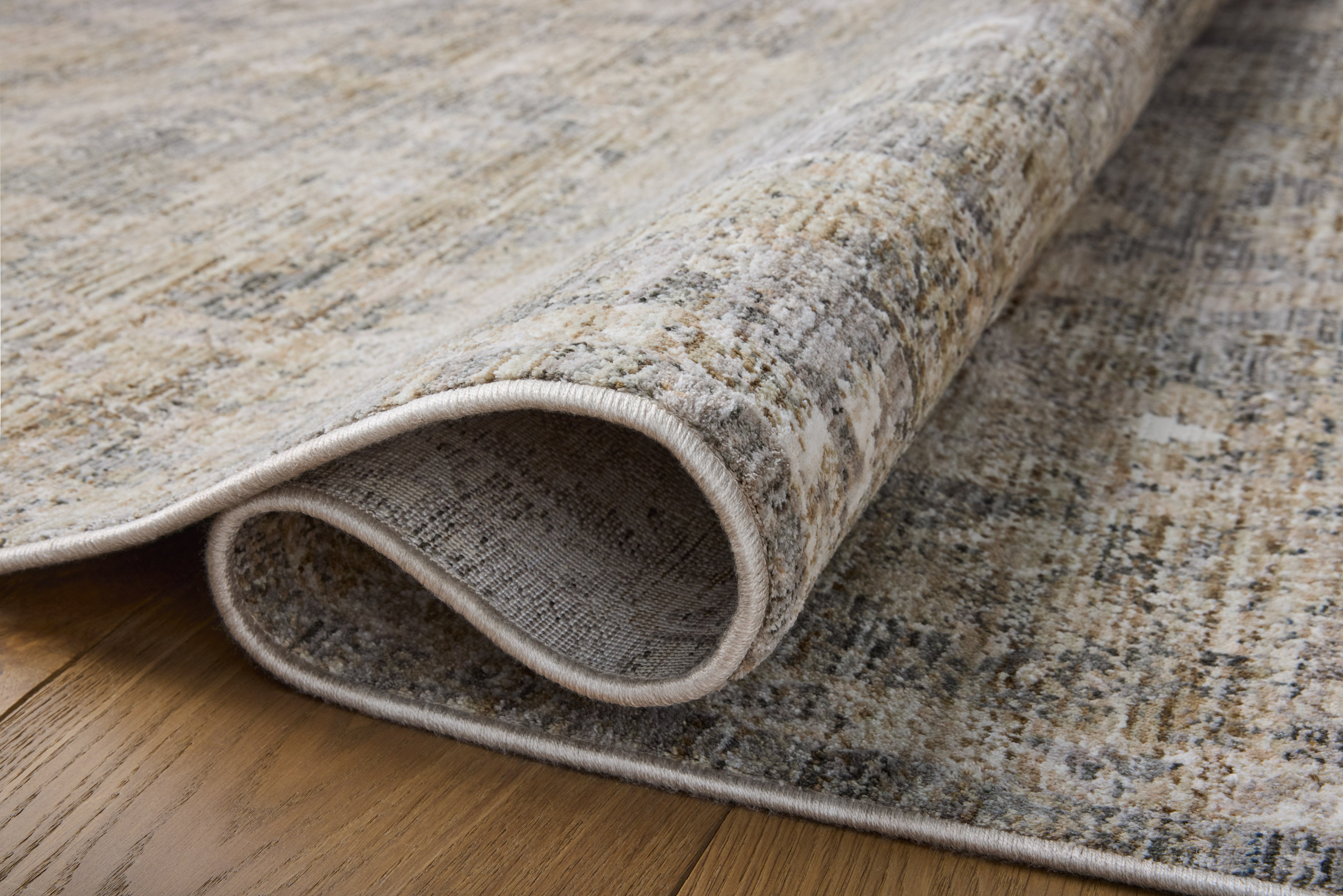 Loloi Tabitha Slate / Natural Rug 0-patterned rugs Loloi