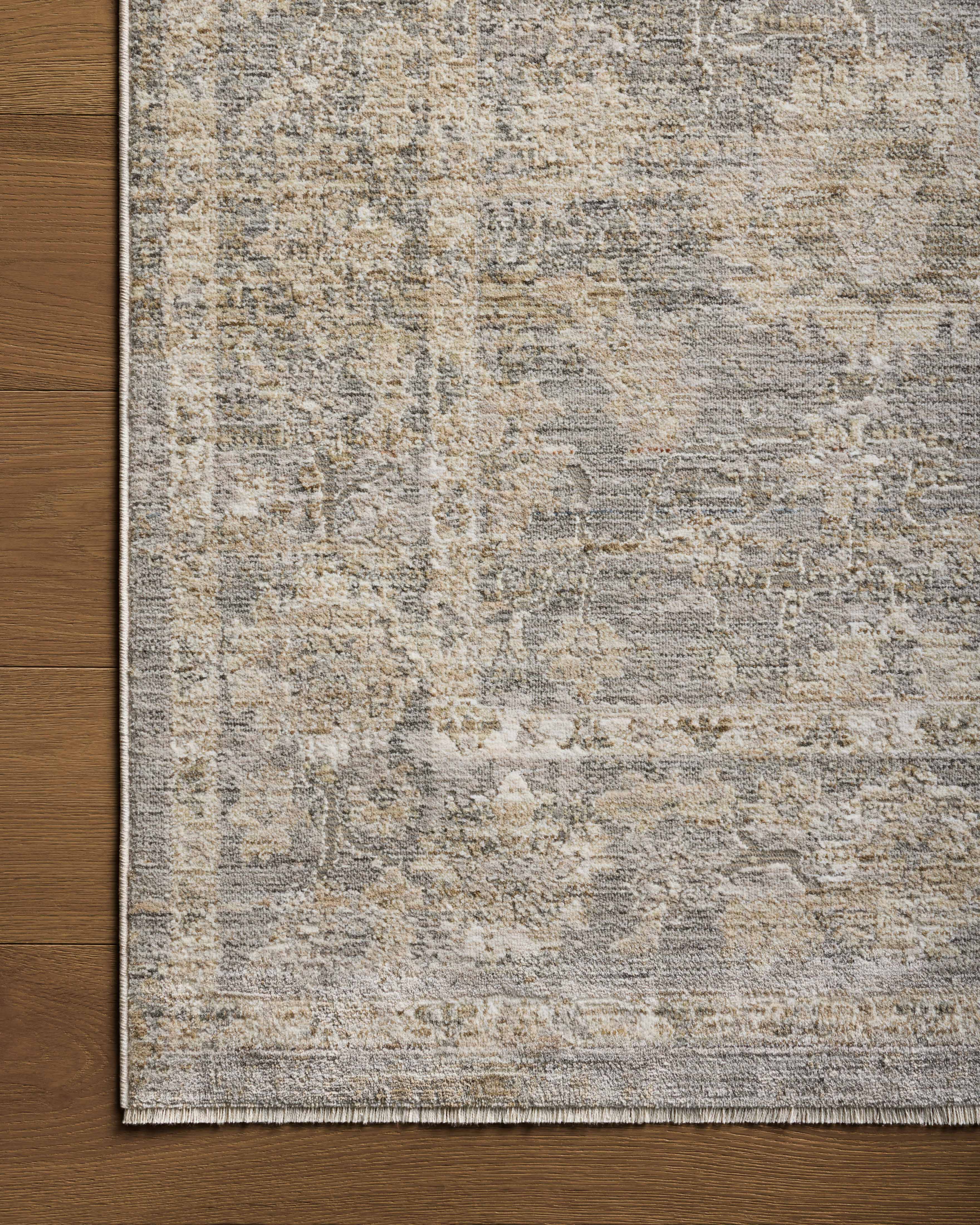 Loloi Tabitha Slate / Natural Rug 0-patterned rugs Loloi