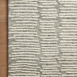 Loloi Tallulah Stone / Ivory Runner Rug RUGS - wool Loloi