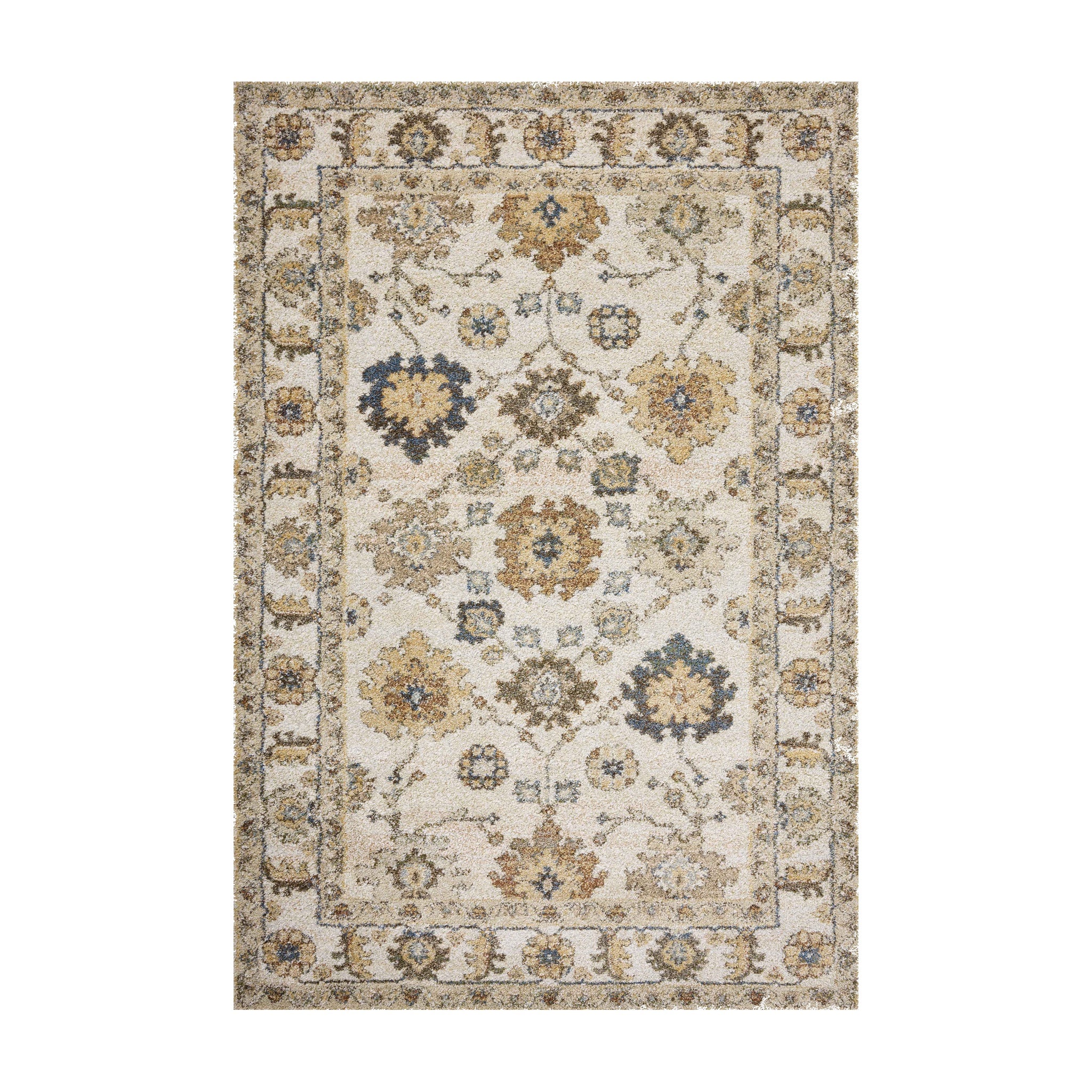 Loloi Tamryn Ivory / Multi Rug Loloi 18" x 18"