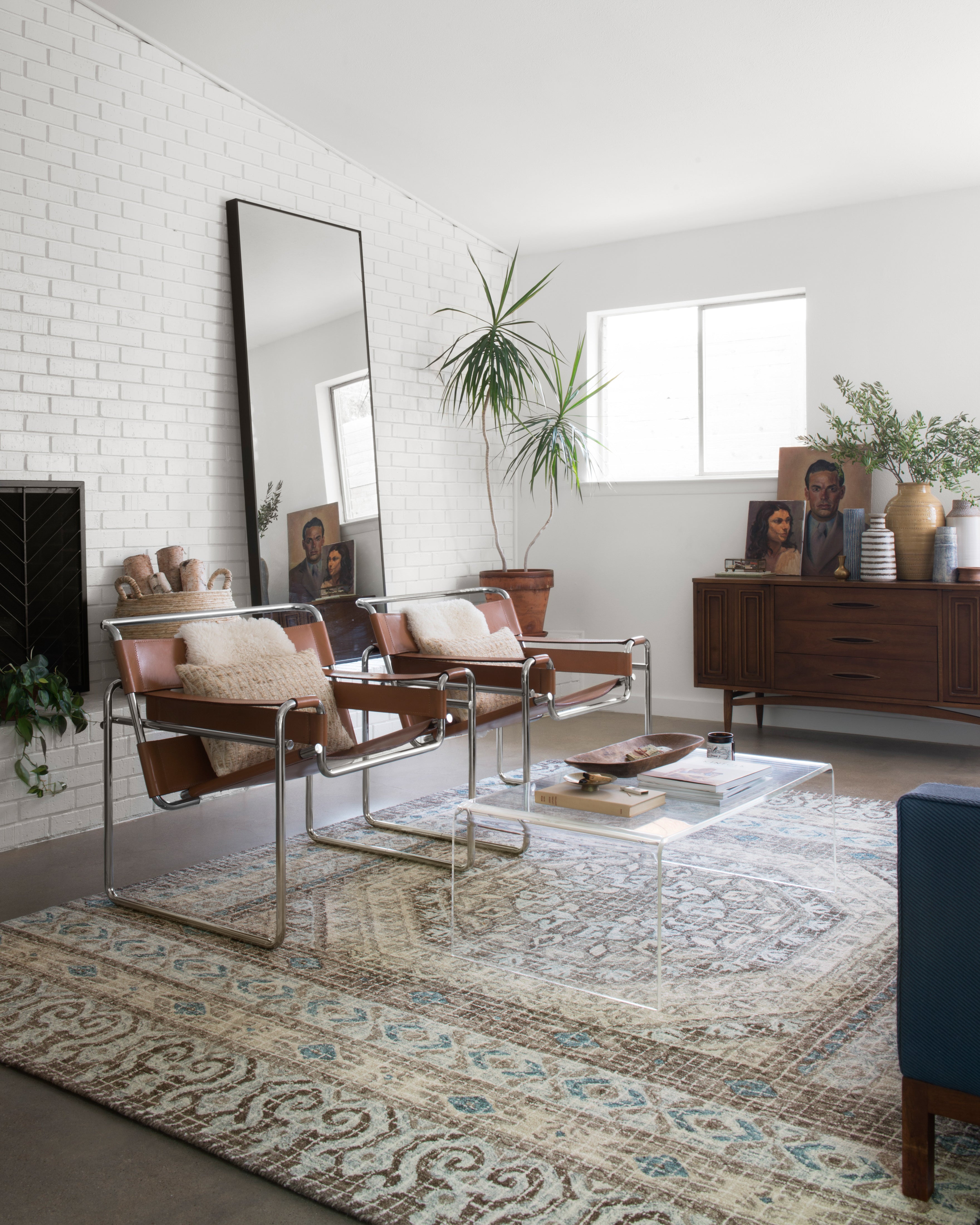 Loloi Tatum Stone / Blue Rug RUGS - wool Loloi