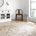 Loloi Teagan Natural / Lt. Grey Rug RUGS - patterned Loloi