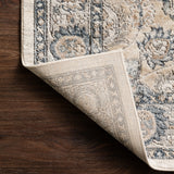 Loloi Teagan Natural / Lt. Grey Rug RUGS - patterned Loloi