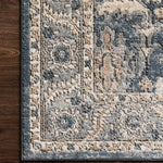 Loloi Teagan Denim / Pebble Rug RUGS - synthetic Loloi