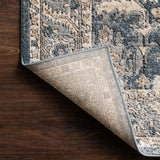 Loloi Teagan Denim / Pebble Rug RUGS - synthetic Loloi