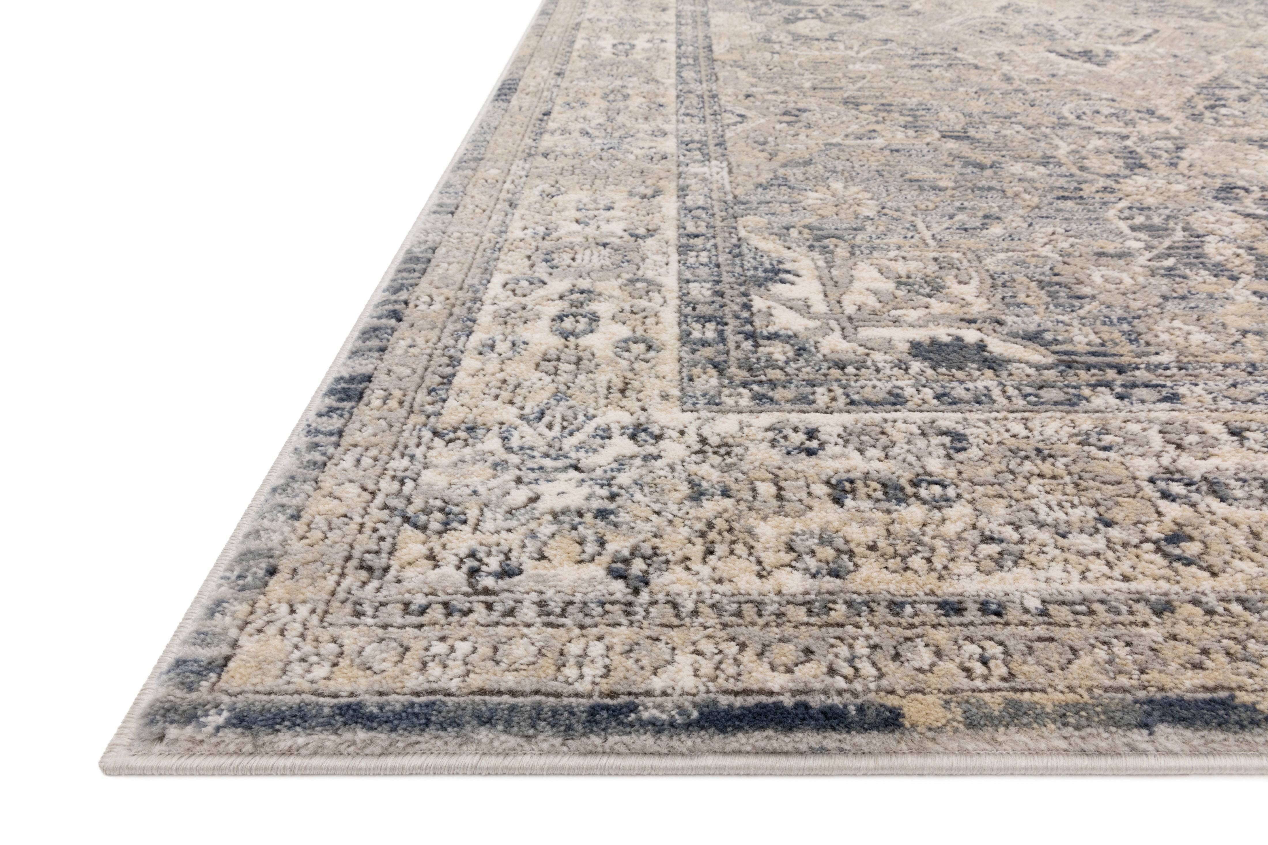 Loloi Teagan Sky / Natural Rug patterned rugs Loloi