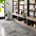 Loloi Teagan Denim / Slate Rug RUGS - synthetic Loloi