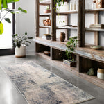 Loloi Teagan Natural / Denim Rug RUGS - synthetic Loloi