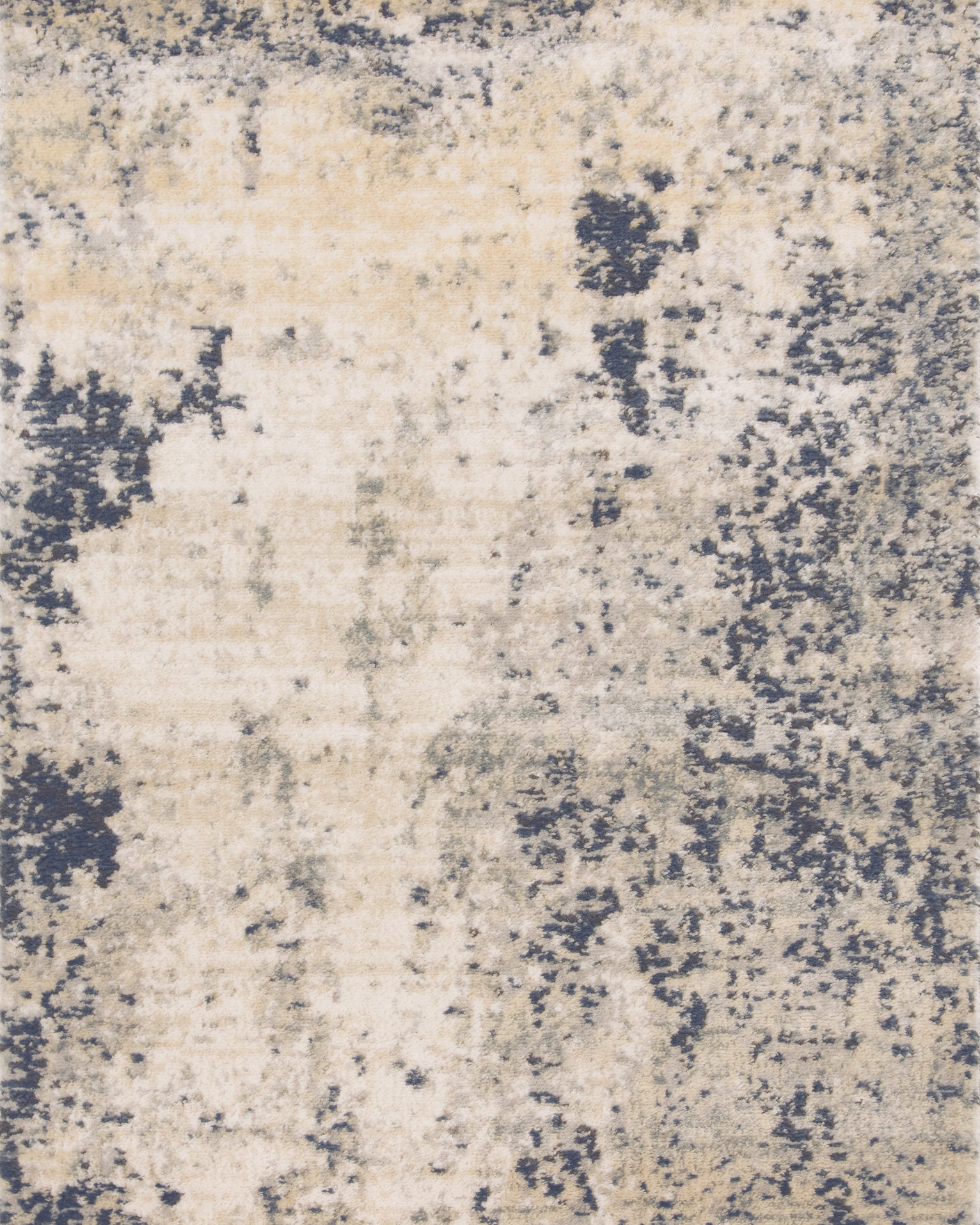 Loloi Teagan Natural / Denim Rug RUGS - synthetic Loloi