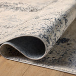 Loloi Teagan Natural / Denim Rug RUGS - synthetic Loloi
