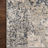 Loloi Teagan Natural / Denim Rug RUGS - synthetic Loloi
